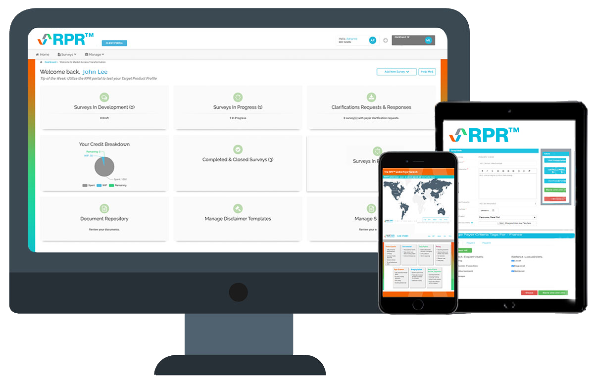 example screenshot of RPR