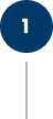 Blue circular icon with the white number 1